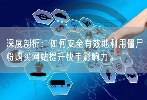 深度剖析:如何安全有效地利用僵尸粉购买网站提升快手影响力。