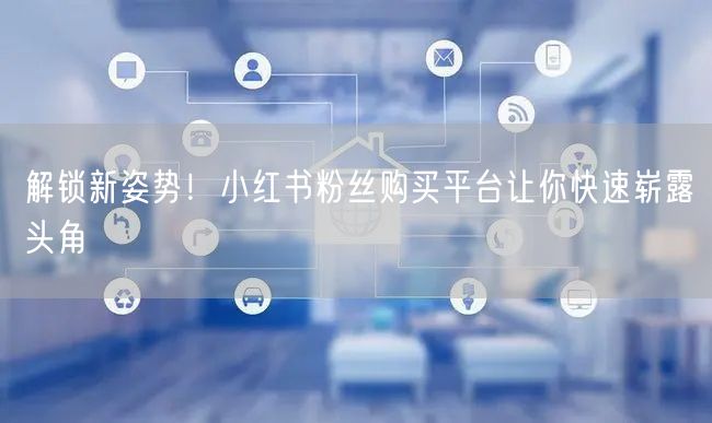 解锁新姿势！小红书粉丝购买平台让你快速崭露头角