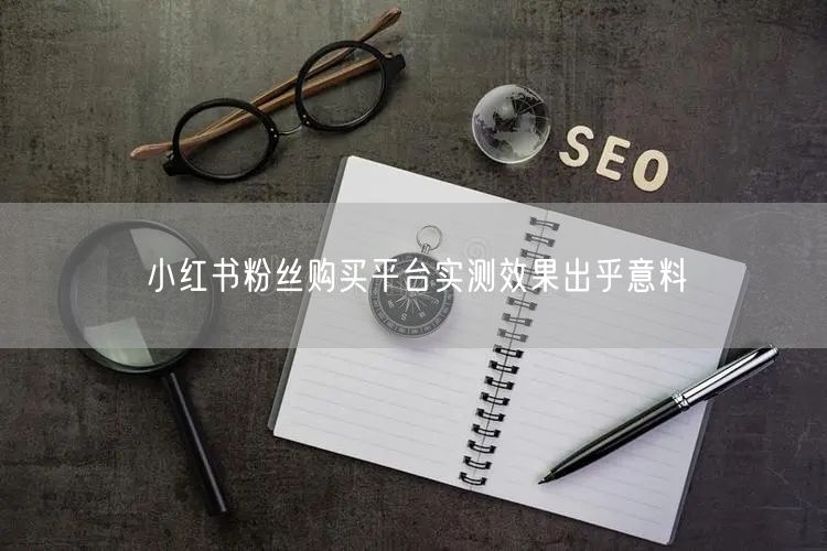 小红书粉丝购买平台实测效果出乎意料